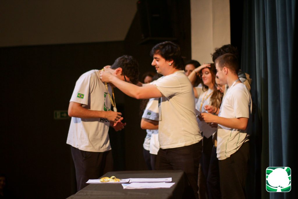 Solenidade – premiação da Olimpíadas Acadêmicas para a 3ª série